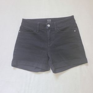 A.N.A black denim shorts